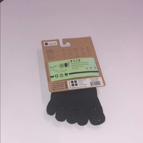 **2 FOR $30** Toesox Plié Barre sticky socks - Picture 3 of 6